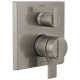 Delta Ara T27967-SS Angular Modern Monitor 17 Series Valve Trim with 6-Setting Integrated Diverter in Stainless Finish