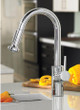 Hansgrohe 04286000 Talis S2 Prep Kitchen Faucet, 2-Spray Pull-Down, 1.75 GPM in Chrome