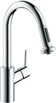 Hansgrohe 04286800 Talis S Prep Kitchen Faucet STEEL OPTIK