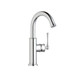 Elkay Explore Single Hole Bar Faucet with Forward Only Lever Handle Chrome