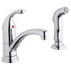 Elkay Dayton Stainless Steel 31-3/4" x 18-1/4" x 8", Equal Double Bowl Undermount Sink and Faucet Kit