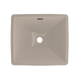 Toto Legato Rectangular Undermount Bathroom Sink with CeFiONtect - Bone - LT624G#03