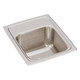 Elkay Lustertone Classic Stainless Steel 13" x 16" x 7-5/8", 0-Hole Single Bowl Drop-in Sink