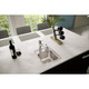 Elkay Lustertone Classic Stainless Steel 13" x 16" x 7-5/8" 2-Hole Single Bowl Drop-in Sink