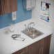Elkay Lustertone Classic Stainless Steel 13" x 16" x 5-1/2" 1-Hole Single Bowl Drop-in ADA Sink