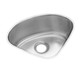 Elkay Lustertone Classic Stainless Steel 14" x 14" x 6-3/8", Single Bowl Undermount Sink