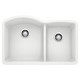 Blanco 440181 Diamond 1.75 Bowl Silgranit II- Biscuit Undermount Kitchen Sink