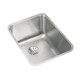 Elkay Lustertone Classic Stainless Steel, 16-1/2" x 20-1/2" x 9-7/8" Single Bowl Undermount Sink with Perfect Drain