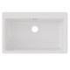 Elkay Quartz Classic 33" x 20-7/8" x 9-7/16" Single Bowl Drop-in Sink White