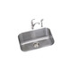 Elkay Dayton Stainless Steel 23-1/2" x 18-1/4" x 8", Single Bowl Undermount Sink and Faucet Kit with Bottom Grid
