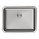 Elkay Lustertone Classic Stainless Steel 23-1/2" x 18-1/4" x 4-3/8" Single Bowl Undermount ADA Sink w/Perfect Drain