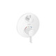 Hansgrohe 15757701 Ecostat S Thermostatic Trim with Volume Control in Matte White