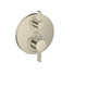 Hansgrohe 15757821 Ecostat S Thermostatic Trim with Volume Control in Brushed Nickel