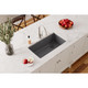 Elkay Quartz Classic 33" x 18-3/4" x 9-1/2" Single Bowl Undermount Sink Dusk Gray