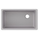 Elkay Quartz Classic 33" x 18-3/4" x 9-1/2" Single Bowl Undermount Sink Greystone
