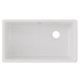Elkay Quartz Classic 33" x 18-3/4" x 9-1/2" Single Bowl Undermount Sink White