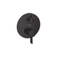 Hansgrohe 15758671 Ecostat S Thermostatic Trim with Volume Control and Diverter in Matte Black