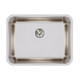 Elkay Lustertone Classic Stainless Steel 23-1/2" x 18-1/4" x 10" Single Bowl Undermount Sink with Perfect Drain