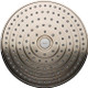 Hansgrohe 04720820 Raindance Select S Shower Head 240 2-Jet, 1.8 GPM in Brushed Nickel