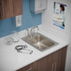 Elkay Lustertone Classic Stainless Steel 15" x 22" x 6-1/2" 1-Hole Single Bowl Drop-in ADA Sink