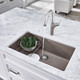 Blanco 441297: Precis Collection 32" Undermount Super Single Bowl Kitchen Sink - Truffle