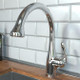 Hansgrohe 04066000 Allegro E Gourmet High Arc Kitchen Faucet, 2-Spray Pull-Down, 1.75 GPM in Chrome