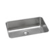 Elkay Lustertone Classic Stainless Steel 26-1/2" x 18-1/2" x 8" Single Bowl Undermount Sink with Perfect Drain
