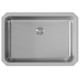 Elkay Lustertone Classic Stainless Steel 26-1/2" x 18-1/2" x 8" Single Bowl Undermount Sink with Perfect Drain