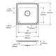 Elkay Lustertone Classic Stainless Steel 19-1/2" x 19" x 4" 2-Hole Single Bowl Drop-in ADA Sink with Quick-clip