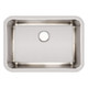 Elkay Lustertone Classic Stainless Steel 26-1/2" x 18-1/2" x 10" Single Bowl Undermount Sink
