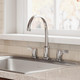 Elkay Lustertone Classic Stainless Steel 25" x 22" x 8-1/8", 3-Hole Single Bowl Drop-in Sink