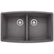 Blanco 441474 Performa Medium 1.75 Bowl - Cinder Undermount