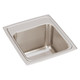 Elkay Lustertone Classic Stainless Steel 15" x 17-1/2" x 10", 0-Hole Single Bowl Drop-in Sink