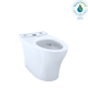 TOTO Aquia Iv Elongated Skirted Toilet Bowl With Cefiontect, Cotton White - Ct446Cugn#01