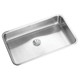 Elkay Lustertone Classic Stainless Steel, 30-1/2" x 18-1/2" x 7-1/2" Single Bowl Undermount Sink with Perfect Drain