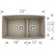 Blanco 441315 Performa Medium 1.75 Bowl - Truffle Undermount