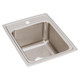 Elkay Lustertone Classic Stainless Steel 17" x 22" x 10-1/8" 1-Hole Single Bowl Drop-in Sink