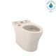TOTO Aquia Iv Washlet+ Elongated Skirted Toilet Bowl With Cefiontect, Sedona Beige