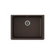 Elkay Quartz Classic 25" x 18-1/2" x 5-1/2", Single Bowl Undermount ADA Sink with Perfect Drain, Mocha