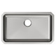 Elkay Lustertone Classic Stainless Steel, 30-1/2" x 18-1/2" x 5-3/8" Single Bowl Undermount ADA Sink