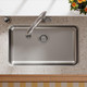 Elkay Lustertone Classic Stainless Steel, 30-1/2" x 18-1/2" x 5-3/8" Single Bowl Undermount ADA Sink