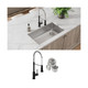 Elkay Crosstown 18 Gauge Stainless Steel 31-1/2" x 18-1/2" x 9" Single Bowl Undermount Sink & Faucet Kit with Drain