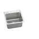 Elkay Lustertone Classic Stainless Steel 22" x 22" x 10-1/8" 1-Hole Single Bowl Drop-in Sink with Quick-clip
