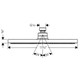 Hansgrohe 27493001 Raindance S Shower Head 300 1-Jet, 2.5 GPM in Chrome