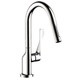 AXOR 39836801 Citterio Prep Kitchen Faucet Chrome