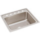 Elkay Lustertone Classic Stainless Steel 25" x 22" x 10-3/8" 5-Hole Single Bowl Drop-in Sink