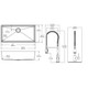 Elkay Crosstown 18 Gauge Stainless Steel 36-1/2" x 18-1/2" x 9" Single Bowl Undermount Sink & Faucet Kit with Bottom Grid & Drain