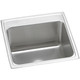 Elkay Lustertone Classic Stainless Steel 22" x 22" x 12-1/8", 0-Hole Single Bowl Drop-in Sink