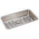 Elkay Lustertone Classic Stainless Steel, 30-1/2" x 18-1/2" x 7-1/2" Single Bowl Undermount Sink Kit