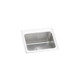 Elkay Lustertone Classic Stainless Steel 25" x 22" x 10-3/8" Single Bowl Drop-in Sink with Perfect Drain